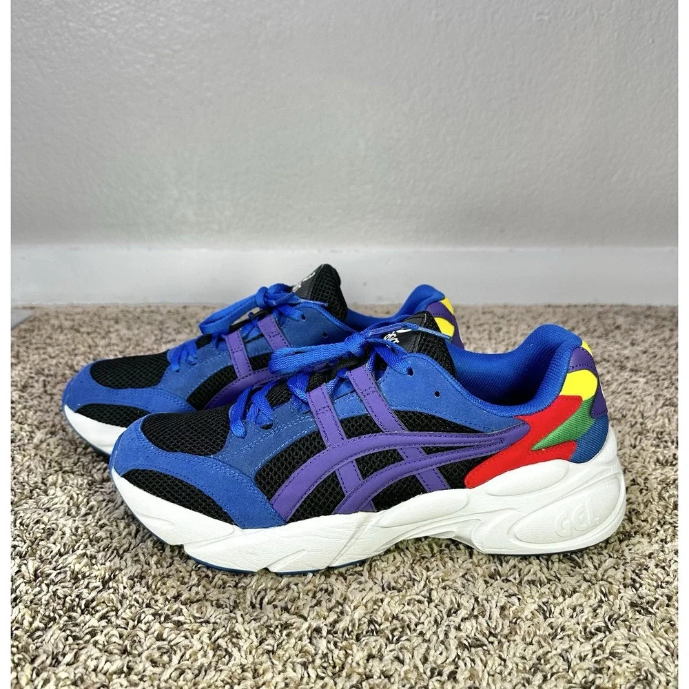 ASICS Gel BND Men's Size 11 Black Gentry Purple Multi Color Shoes Sneakers